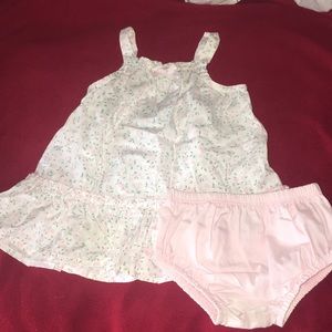 Floral 2 piece dress